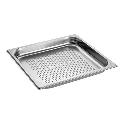CaterChef Perforated Gastronorm Pan GN 2/3 Stainless Steel 18/8 | 40 mm | 3.5 L 1