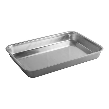 Stainless Steel Meat Tray | EMGA | Stackable, Dishwasher Safe | H5.5 x 50 x 35 cm 1