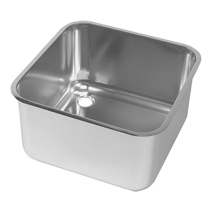 Built-In Sink 50 x 40 cm | EMGA | Stainless Steel 18/8 | H25 cm, 1 mm Thick 1