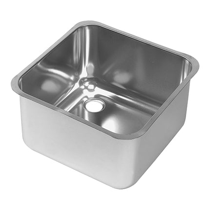 Built-In Sink 60 x 50 cm | EMGA | Stainless Steel 18/8 | H30 cm, 1 mm Thick 1