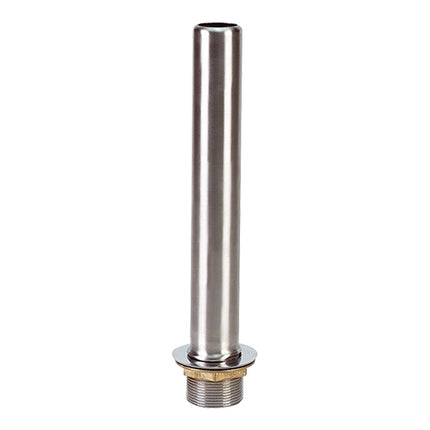 Stainless Steel Overflow Tube with Mounting Material | EMGA | H29 cm 1