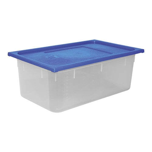 CaterChef GN 1/1 PP Food Container with Blue Lid | 200 mm | 26 L 1