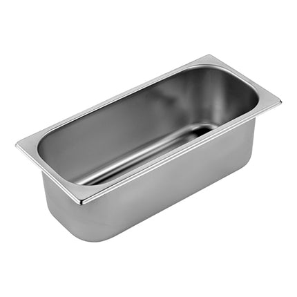 Stainless Steel Ice Cream Basin | EMGA | 5.4 L | 36 x 16.5 x H12 cm 1