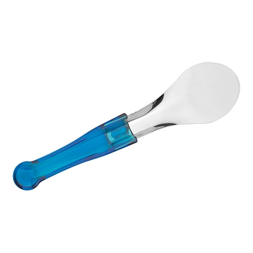Ice Cream Spatula with Plastic Handle | EMGA | Stainless Steel, Blue | 26.5 x 6.3 cm 1
