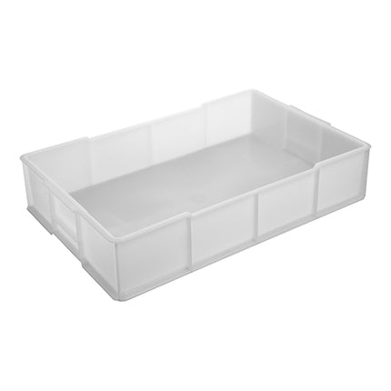 White Stackable Container | EMGA | Polyethylene HDPE | 16 L | 54 x 35 x H11 cm 1