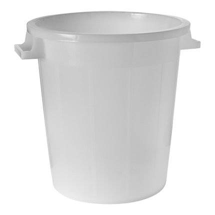 Food Container 50 L | EMGA | White LLDPE, Stackable | Ø45 x H47 cm 1