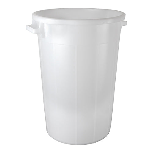 Food Container 120 L | EMGA | White LLDPE, Stackable | Ø54 x H75 cm 1