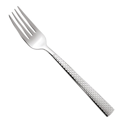 Table Fork, Hammered Stainless Steel 18/0 | Comas Hidraulic | 20 cm 1