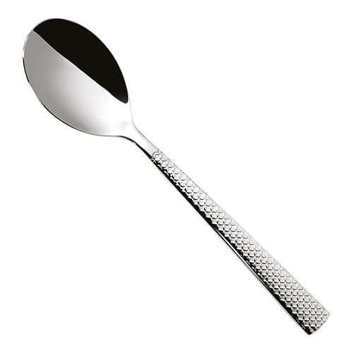 Table Spoon, Hammered Stainless Steel 18/0 | Comas Hidraulic | 20 cm 1