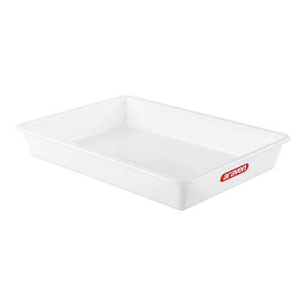Stackable Meat Rest Tray | Araven | White HDPE | 10 L | 54 x 38.5 x H8 cm 1