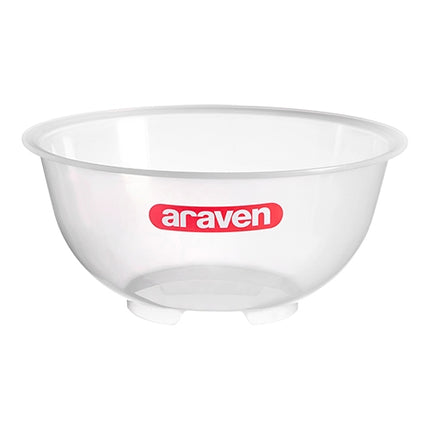 Araven Transparent Polypropylene Mixing Bowl | 2.5 L | Ø23.5 x H11 cm 1