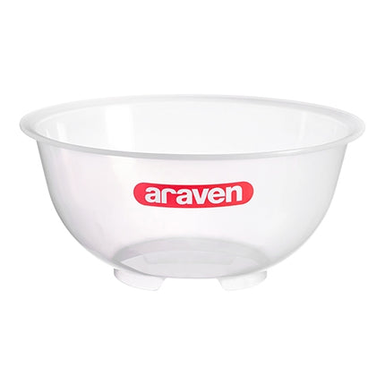 Araven Transparent Polypropylene Mixing Bowl | 11 L | Ø38 x H18 cm 1