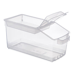 Araven Transparent Polypropylene Food Container with Hinged Lid | 14 L | 48 x 23 x H22.7 cm 1