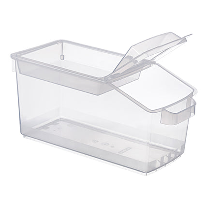 Araven Transparent Polypropylene Food Container with Hinged Lid | 14 L | 48 x 23 x H22.7 cm 1