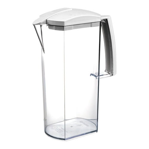 Transparent SAN Pitcher with Pouring Spout | Araven | Automatic Opening Lid | 2 L 1
