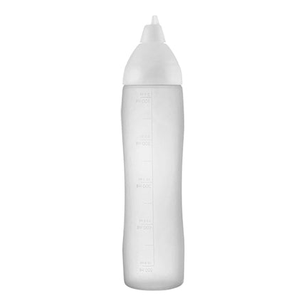 Araven Non-Drip Squeeze Bottle | White LDPE | 500 ml | Ø6 x H26.1 cm 1