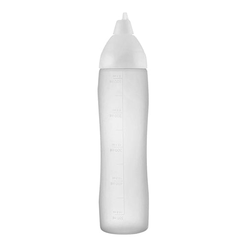 Araven Non-Drip Squeeze Bottle | White LDPE | 500 ml | Ø6 x H26.1 cm 1