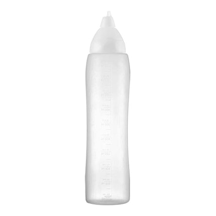Araven Non-Drip Squeeze Bottle | White LDPE | 1 L | Ø10 x H31.1 cm 1