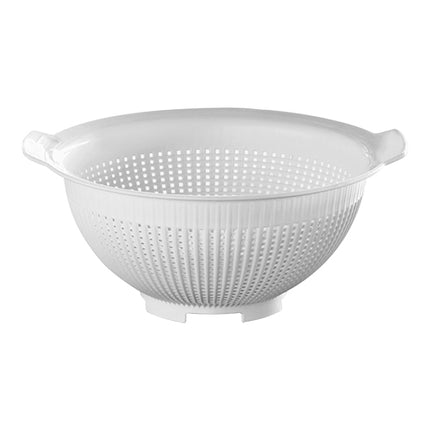 Round Colander | Araven | White PP | Ø23.5 x H10.5 cm 1