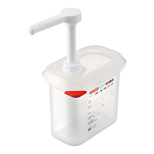 Sauce Dispenser with 1/9 GN Container | Araven | 1.5 L | 30 ml Dosage 1