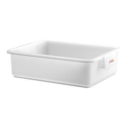 Stackable White HDPE Food Container | Araven | 25 L | 53 x 39.6 x H13.9 cm 1