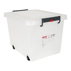 Mobile Transparent Food Container | Araven | Clip Closure | 60 L | 53 x 39.6 x H37.8 cm 1