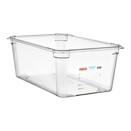GN 1/1 Gastronorm Pan 200 mm | Araven | Transparent Polycarbonate | 26.1 L | 53 x 32.5 cm 1