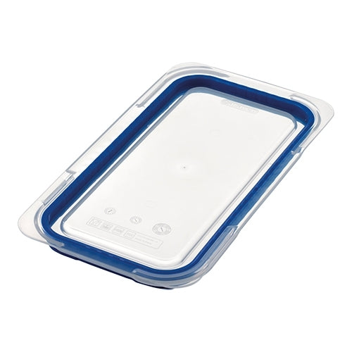 Araven Transparent GN 1/3 Gastronorm Lid | Polypropylene | Silicone Sealing Edge 1