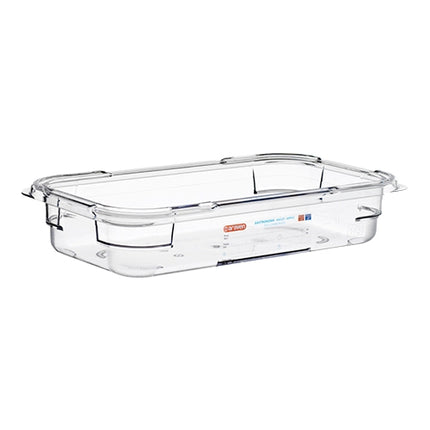 Araven GN 1/3 Gastronorm Pan | Transparent Polycarbonate | 65 mm | 1.65 L 1