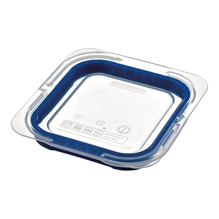 Araven Transparent GN 1/6 Gastronorm Lid | Polypropylene | Silicone Sealing Edge 1