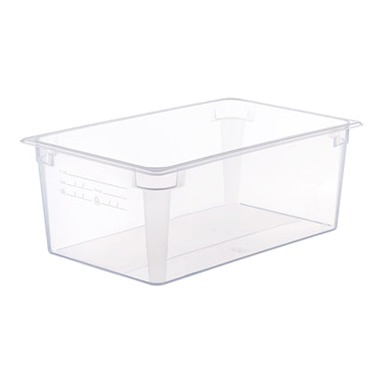 Transparent Polypropylene Gastronorm Pan | Araven | GN 1/1 | 200 mm | 26.2 L 1