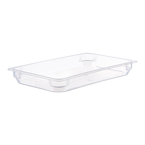Transparent Polypropylene GN 1/1 Gastronorm Pan | Araven | HACCP Label | 65 mm | 8.6 L 1