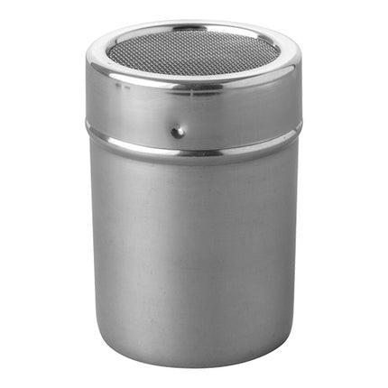 Stainless Steel Powdered Sugar Dispenser | EMGA | Screw Cap | Ø6 x H8 cm 1