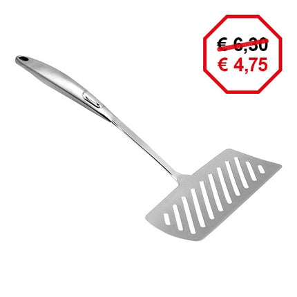 Stainless Steel Slotted Turner | EMGA | 35 cm 1