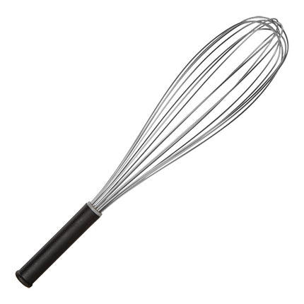 Stainless Steel 8-Wire Whisk with Anti-Slip Plastic Handle | EMGA | 46 cm 1