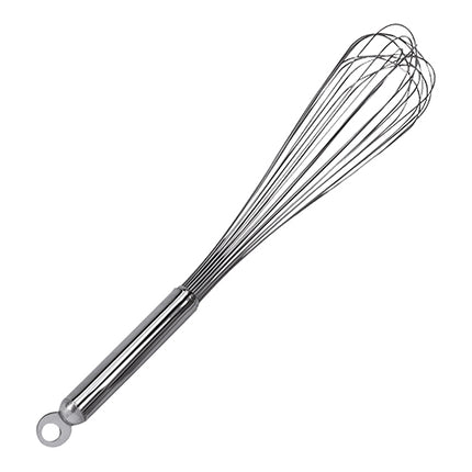 EMGA Stainless Steel Whisk with Flexible Wires | Suspension Eye | 12 Wires | 35 cm 1