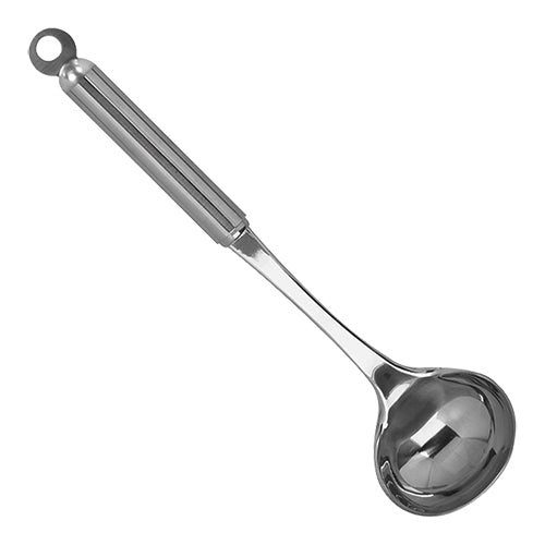 Oval Stainless Steel Sauce Spoon | ProSup Serving Pro | Dishwasher Safe | Ø7 cm, L29 cm 1