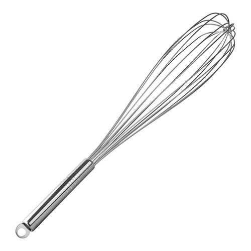 Stainless Steel Whisk with Suspension Eye | EMGA | 8 Wires | 60 cm 1