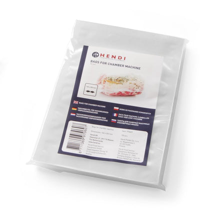 Vacuum Packing Bags for Chamber Machines | HENDI | 300x200mm | 2-Layer, Airtight