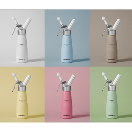 Cream Whipper | HENDI | 0.5L | Aluminium | Pastel Yellow 3