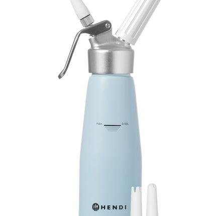 Cream Whipper | HENDI | 0.5L | Aluminium | Pastel Blue 2