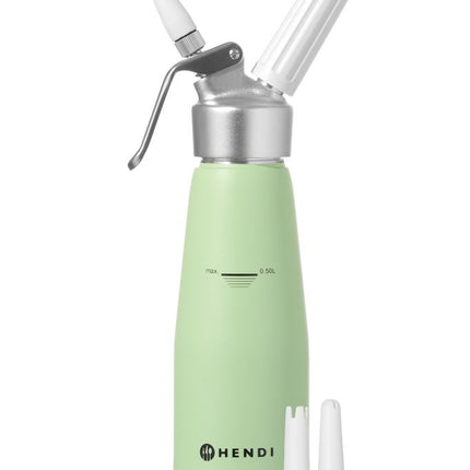 Cream Whipper | HENDI | 0.5L | Aluminium | Pastel Green 2