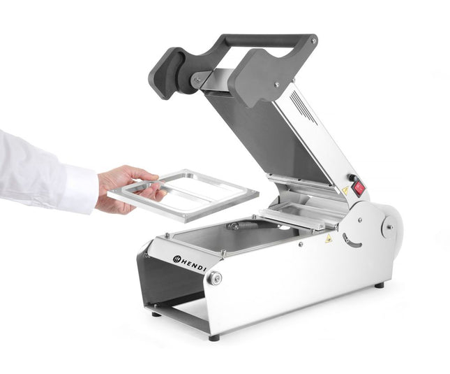 Tray sealer Supreme, HENDI, 230V/700W, 247x637x(H)258mm