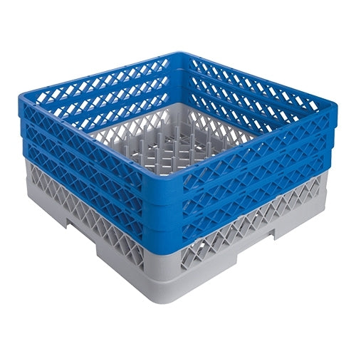 Plate Rack with Extenders | CaterRacks CR0303 | Polypropylene, Stackable | Ø46.5 x H20 cm 1