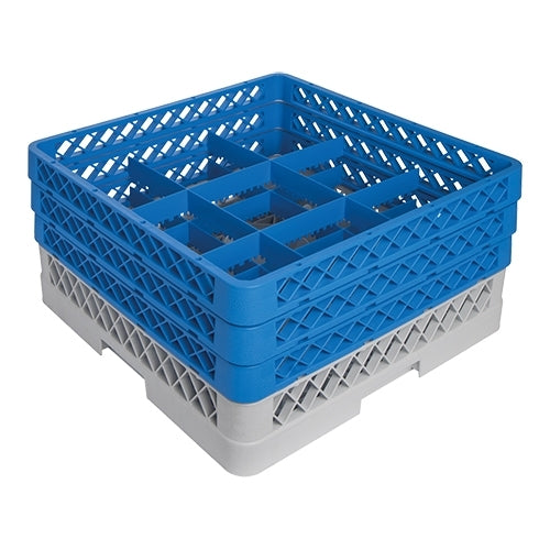 CaterRacks Tumbler Glass Dishwasher Rack | 9 Compartments | Ø15 x H20 cm | 50 x 50 cm 1