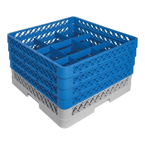 CaterRacks Tumbler Glass Dishwasher Rack | 9 Compartments | Ø15 x H24 cm | 50 x 50 cm 1