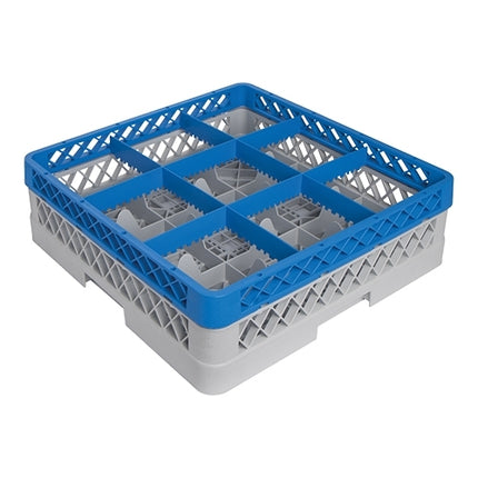 CaterRacks Stemware Dishwasher Rack | 9 Compartments | Ø15 x H12 cm | 50 x 50 cm 1