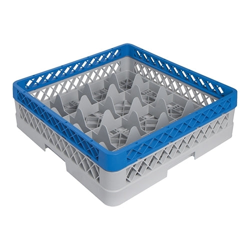 CaterRacks CR1611 Tumbler Glass Rack | 16 Compartments | Ø11.2 x H12 cm | 50 x 50 cm 1