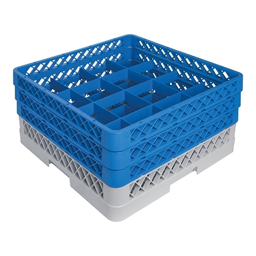 CaterRacks CR1613 Tumbler Glass Rack | 16 Compartments | Ø11.2 x H20 cm | 50 x 50 cm 1