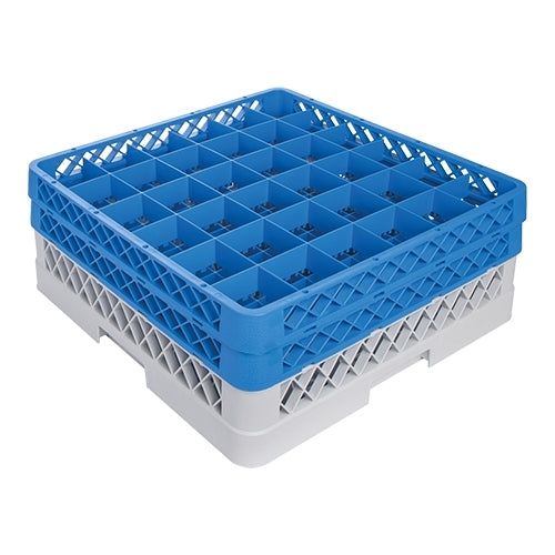 36-Compartment Stemware Dishwasher Rack | CaterRacks | Ø7.4 x H16 cm | 50 x 50 cm 1
